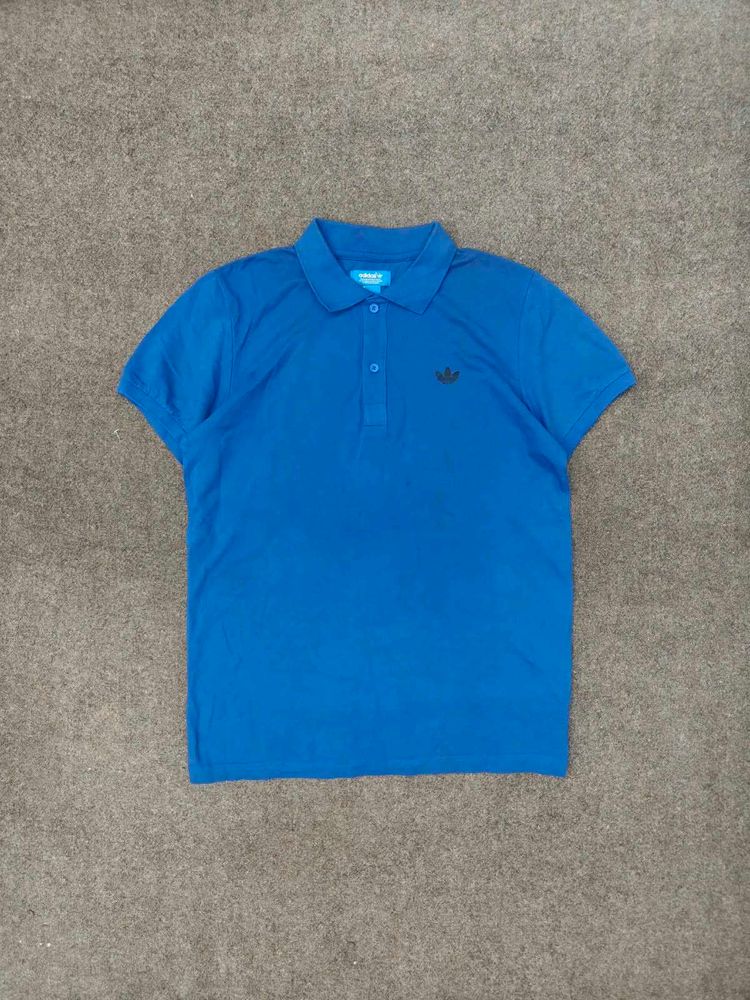Adidas Blue Polo T-Shirt