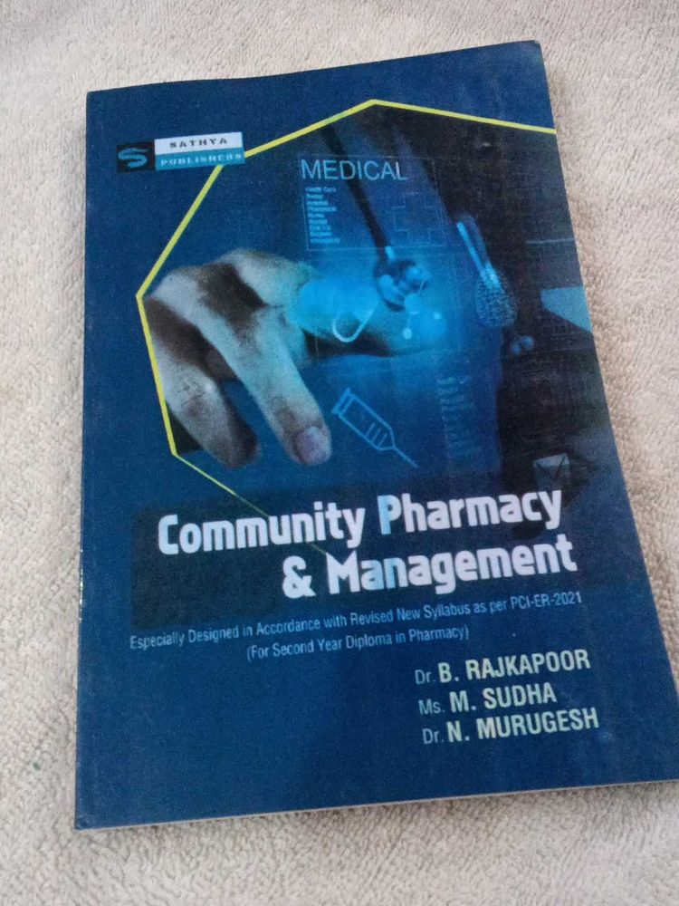 Community Pharmacy &amp; Management Book