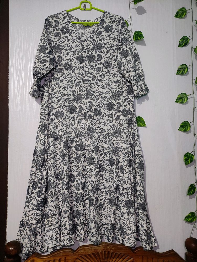 Flower Designed Frock