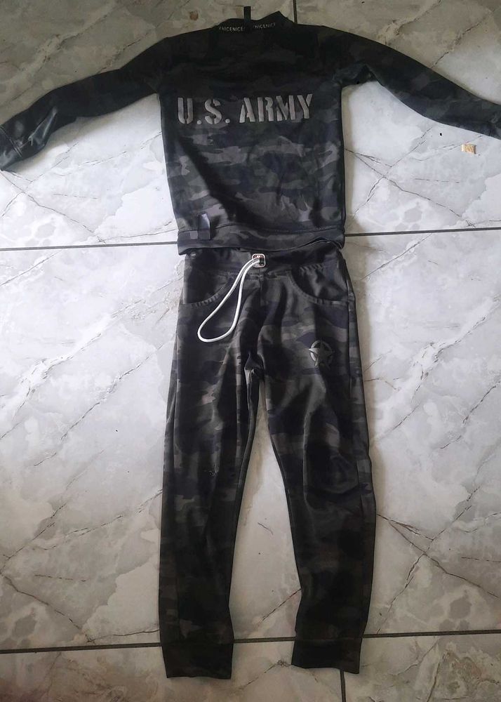 U.S. Army Camo Sweat Suit