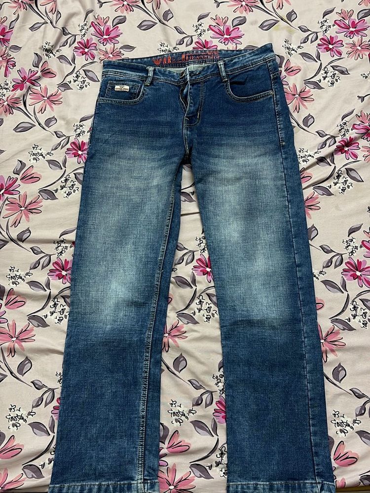 Blue Denim Jeans Armani Emporio