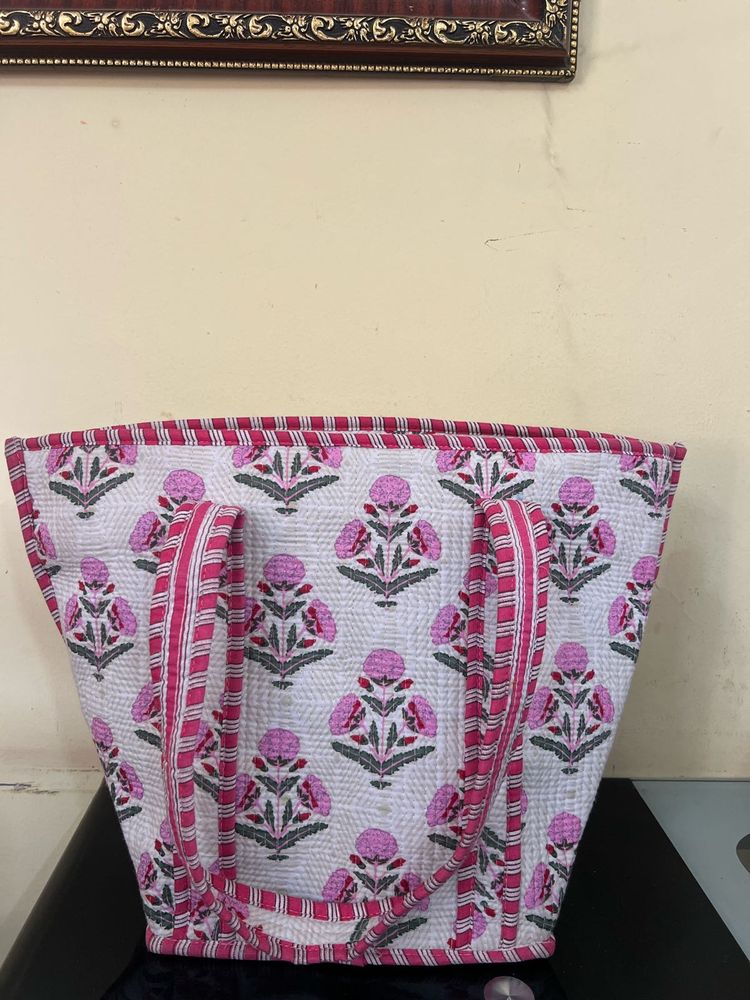 Floral Tote Bag