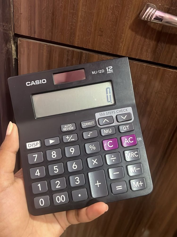 Casio MJ-12D Calculator