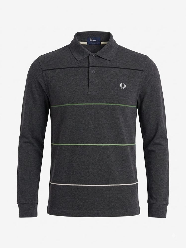 Fred Perry Long Sleeve Polo Shirt
