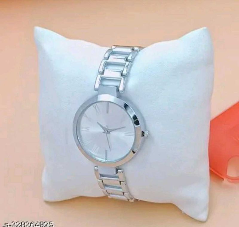 Elegant Silver Women's Watch