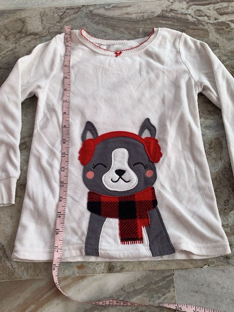 Cute Dog Long Sleeve Top