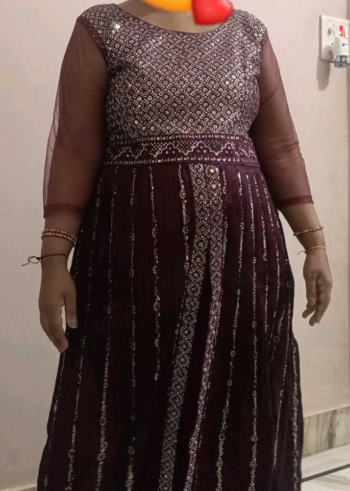 Elegant Embellished Ethnic Gown