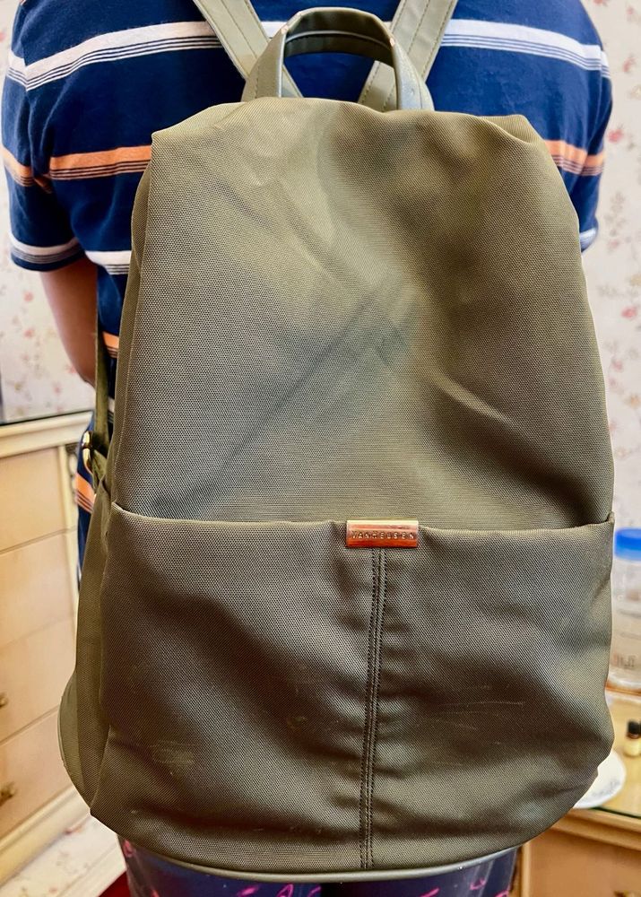 Stylish Olive Green Backpack