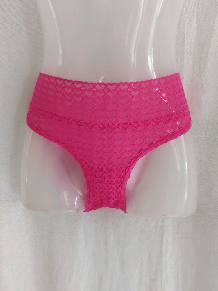victoria's secret Vibrant Pink Lace Briefs