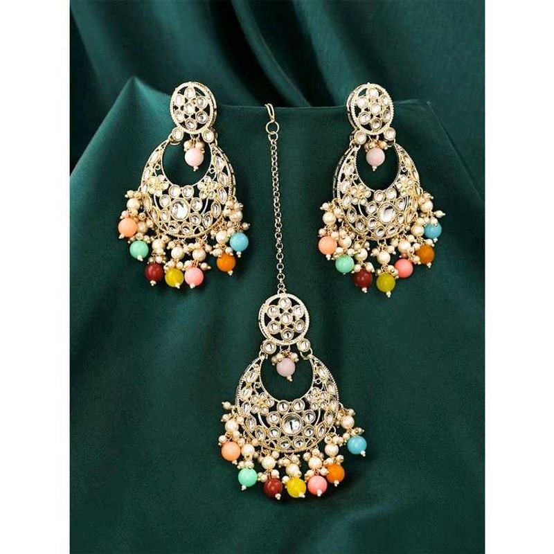 Earring And Mangtika Set