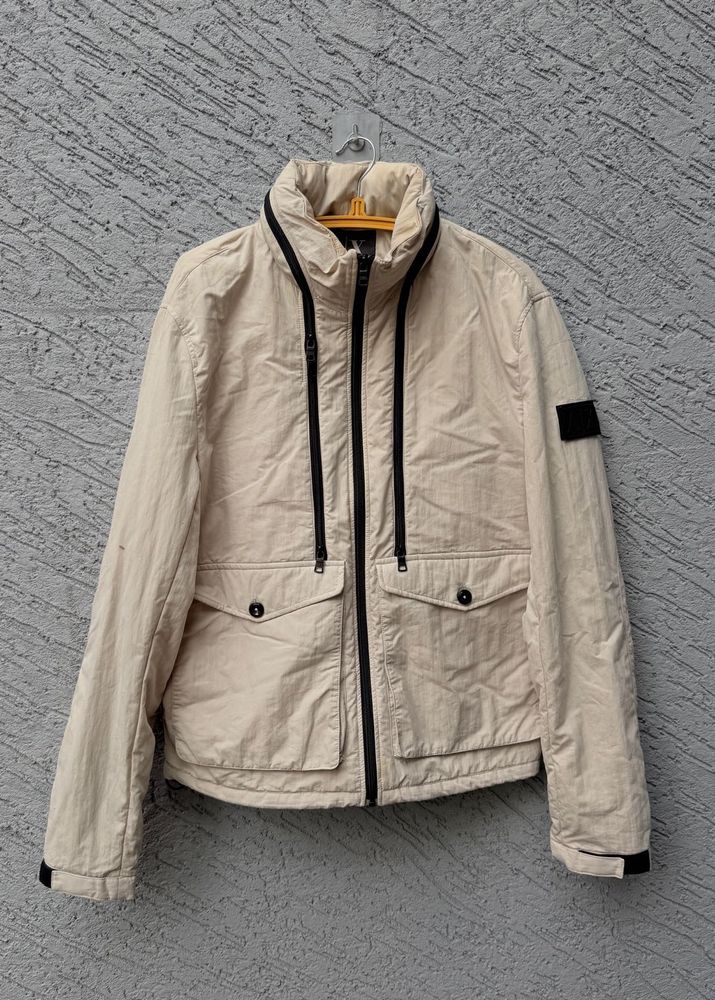 Men's Beige Casual Jacket