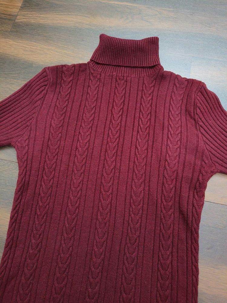 Meroon Turtle Neck
