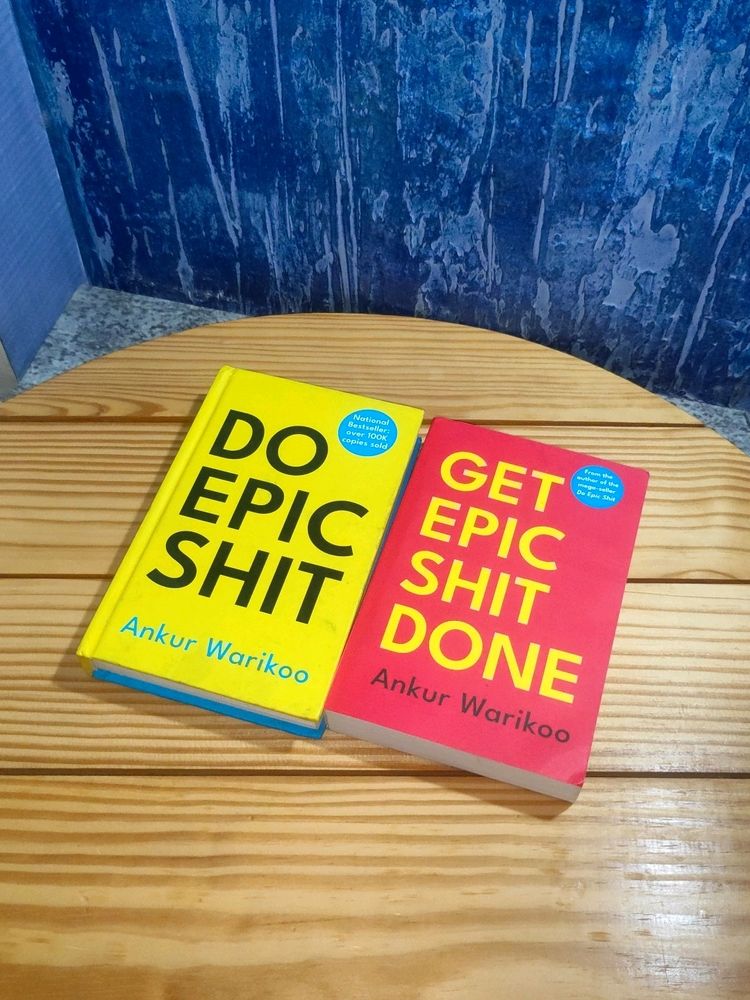 Do Epic Shit 2 Books By Ankur Warikoo