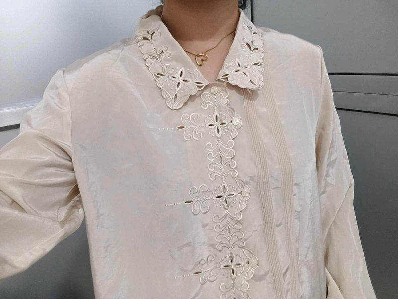 Elegant Embroidered Top
