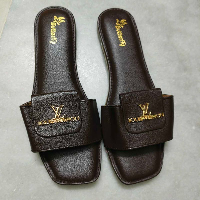 Stylish Brown Flat Sandals FIXED PRICE