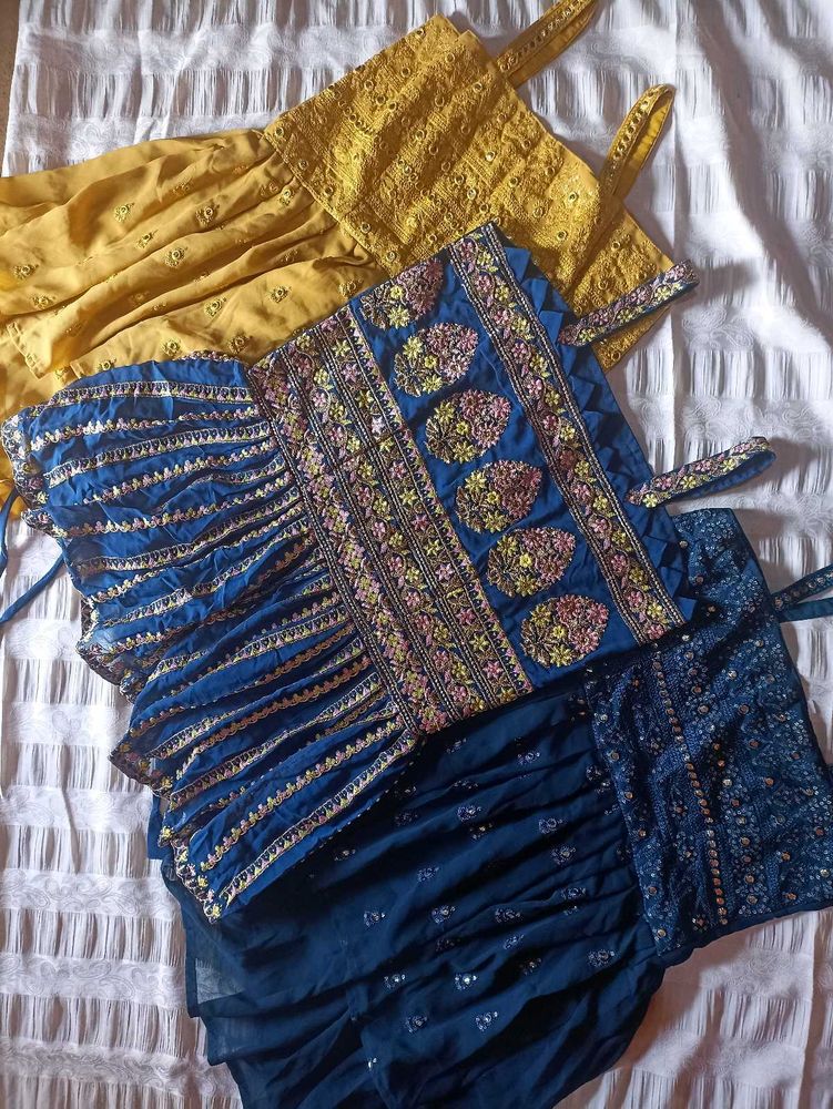 Sharara Set Pack Of 3 🔔
