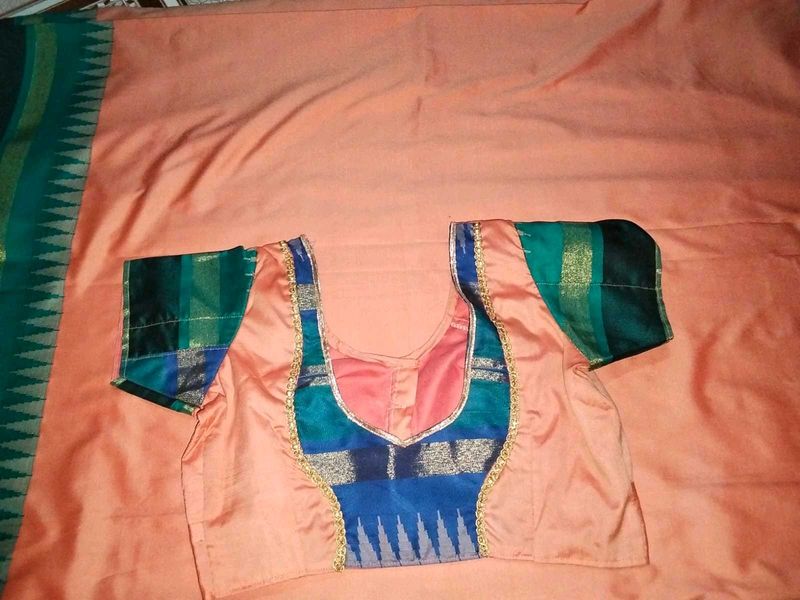 Designer Silk saree with blouse