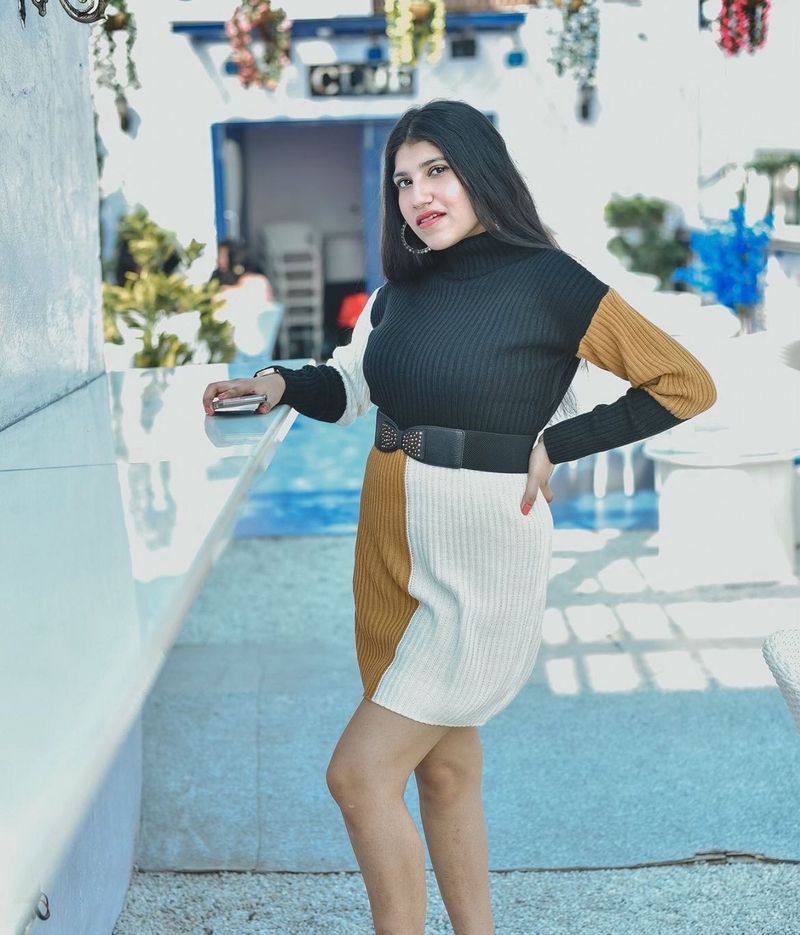 Woollen Sweater Dress