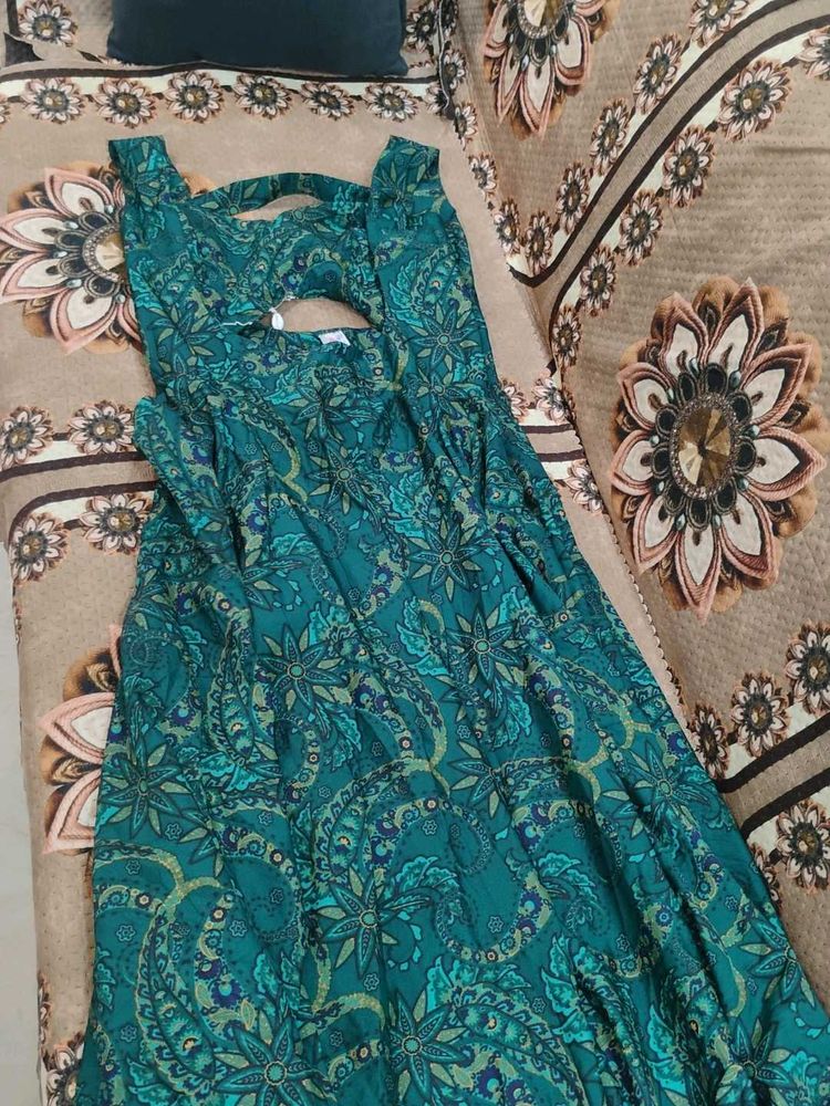 Bohemian Print Maxi Dress