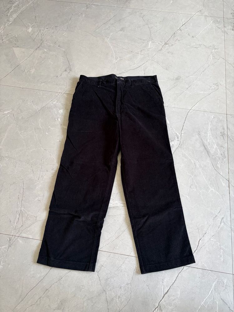 Men's Black Corduroy Pants
