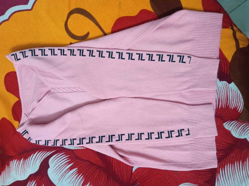 Soft Pink Knit Sweater