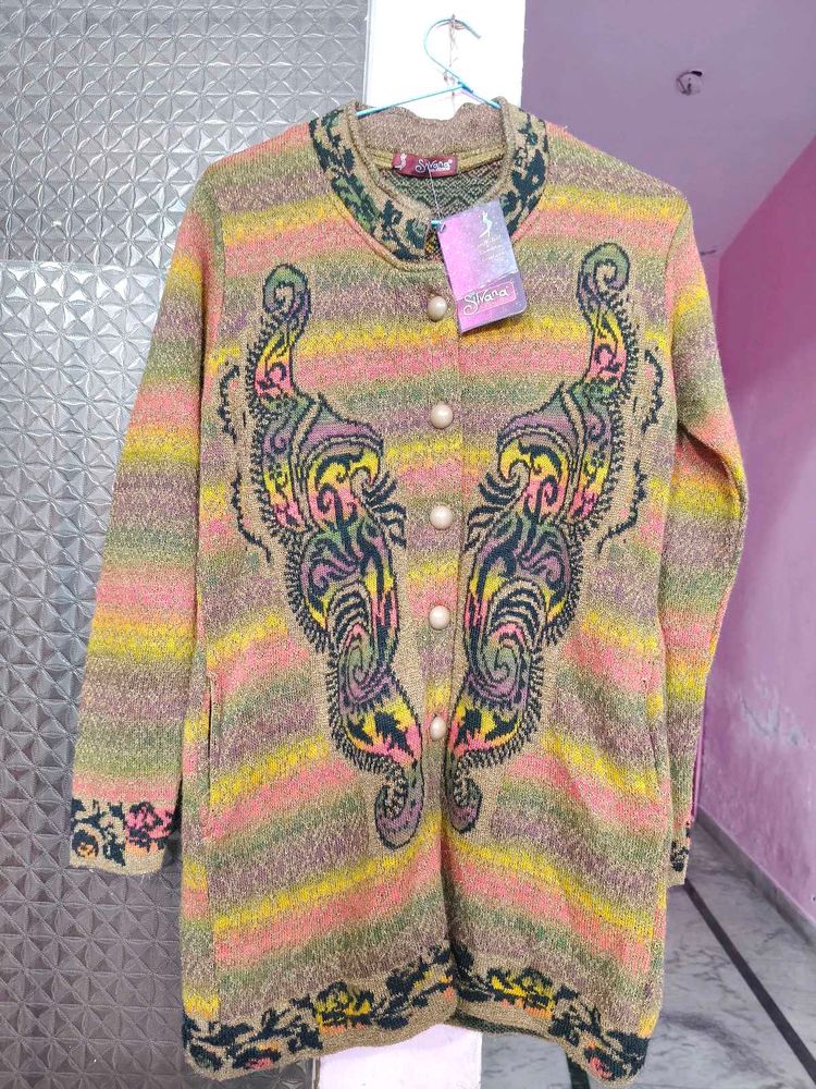 Elegant Multicolor Cardigan
