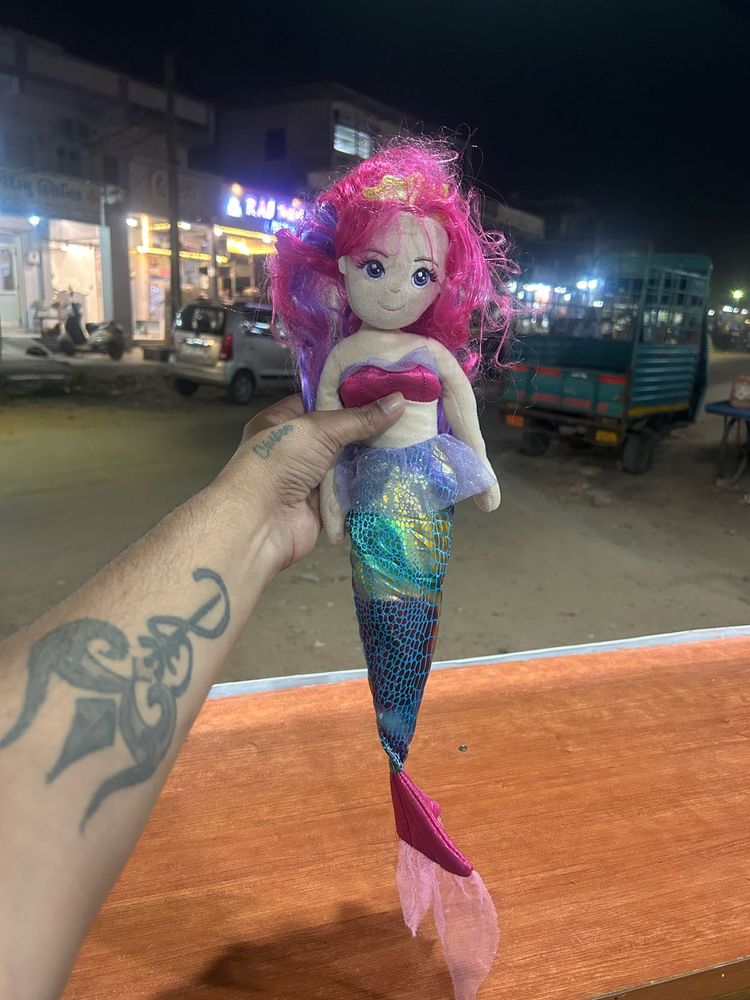 Aurora World Sea Sparkles Mermaid Plush, Rainbow