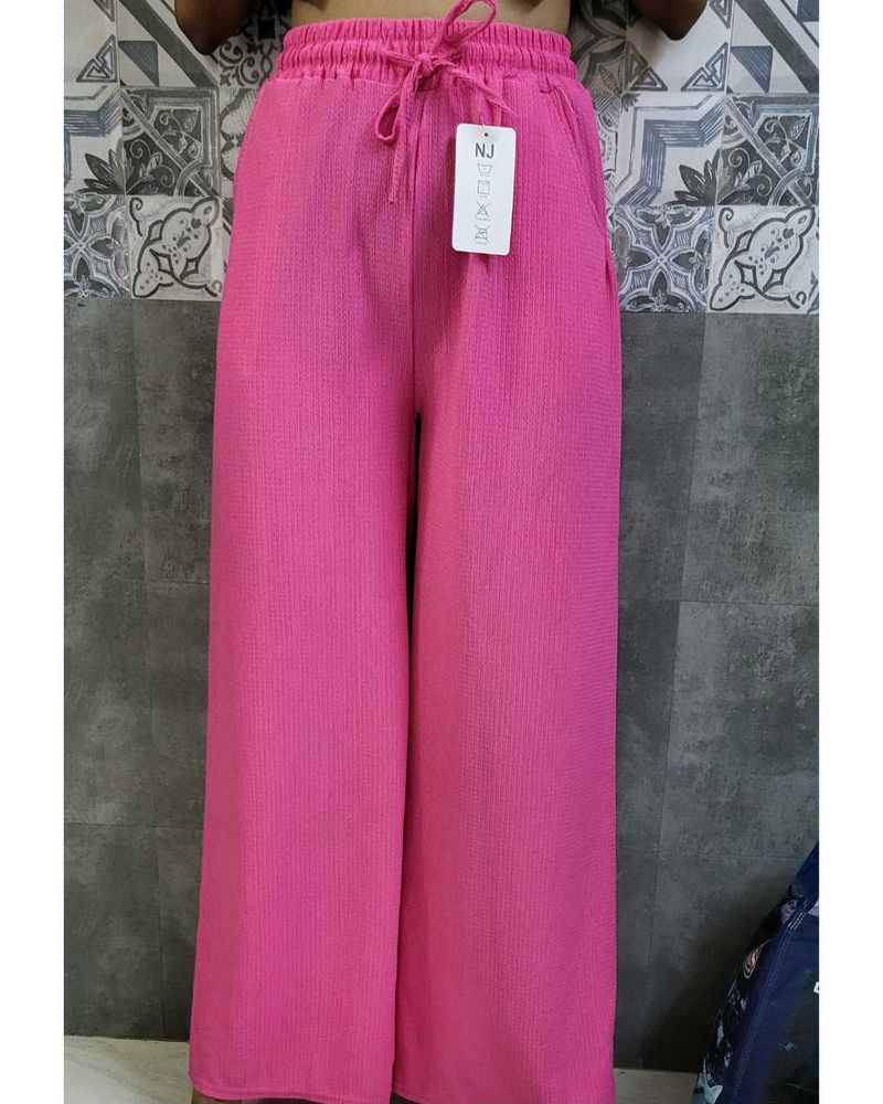 beautiful pink plazo