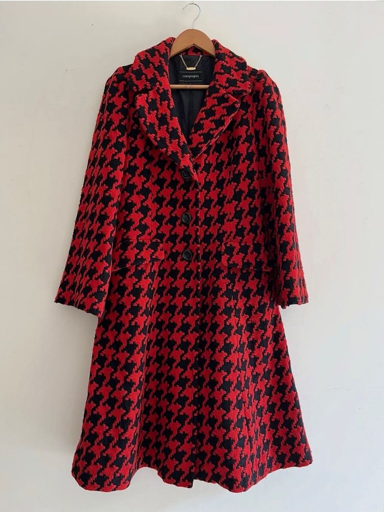 Houndstooth Coat