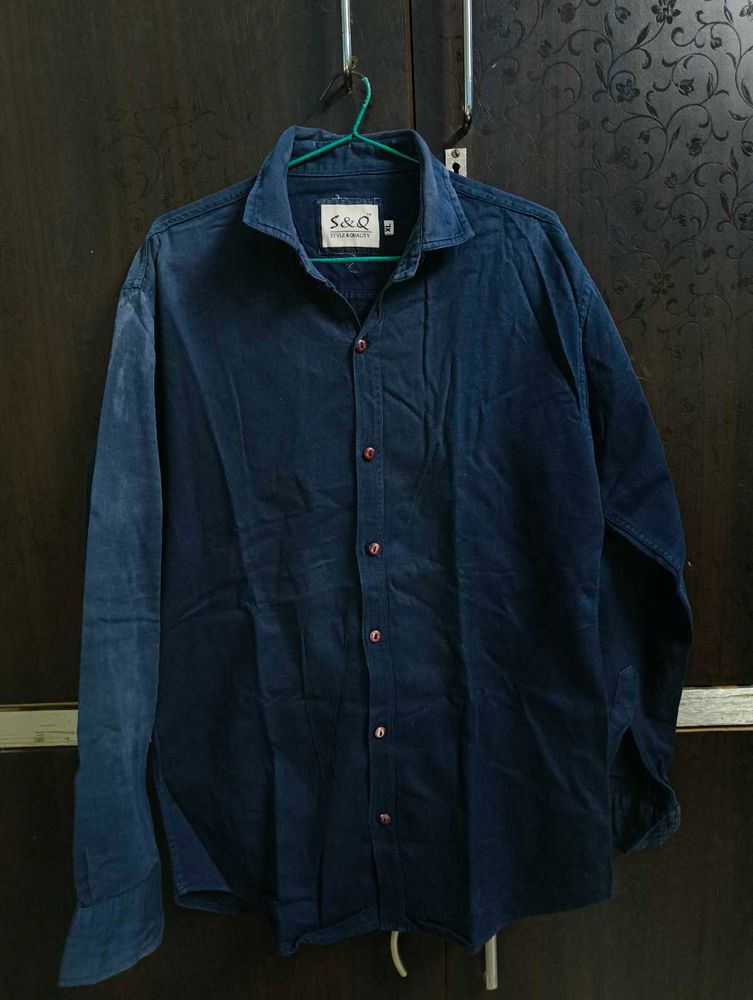 Classic Blue Denim Shirt