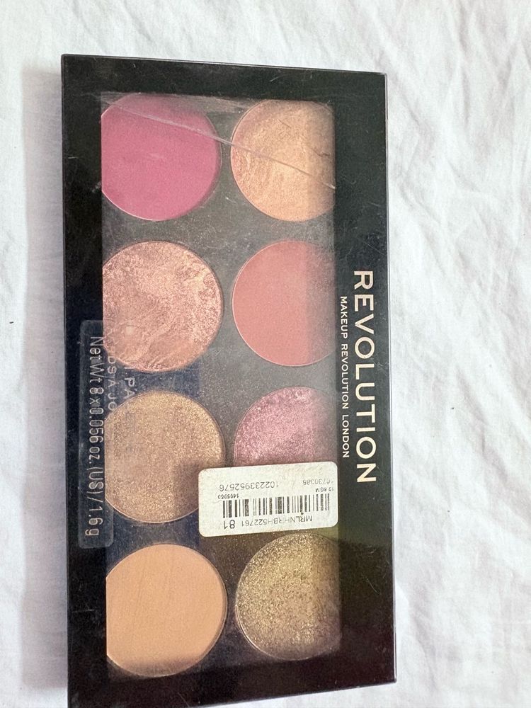 blush and highlighter