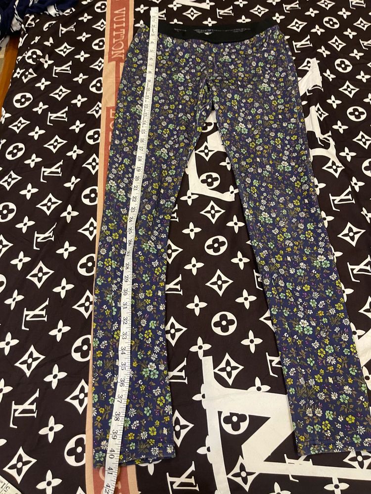 Floral Print Leggings