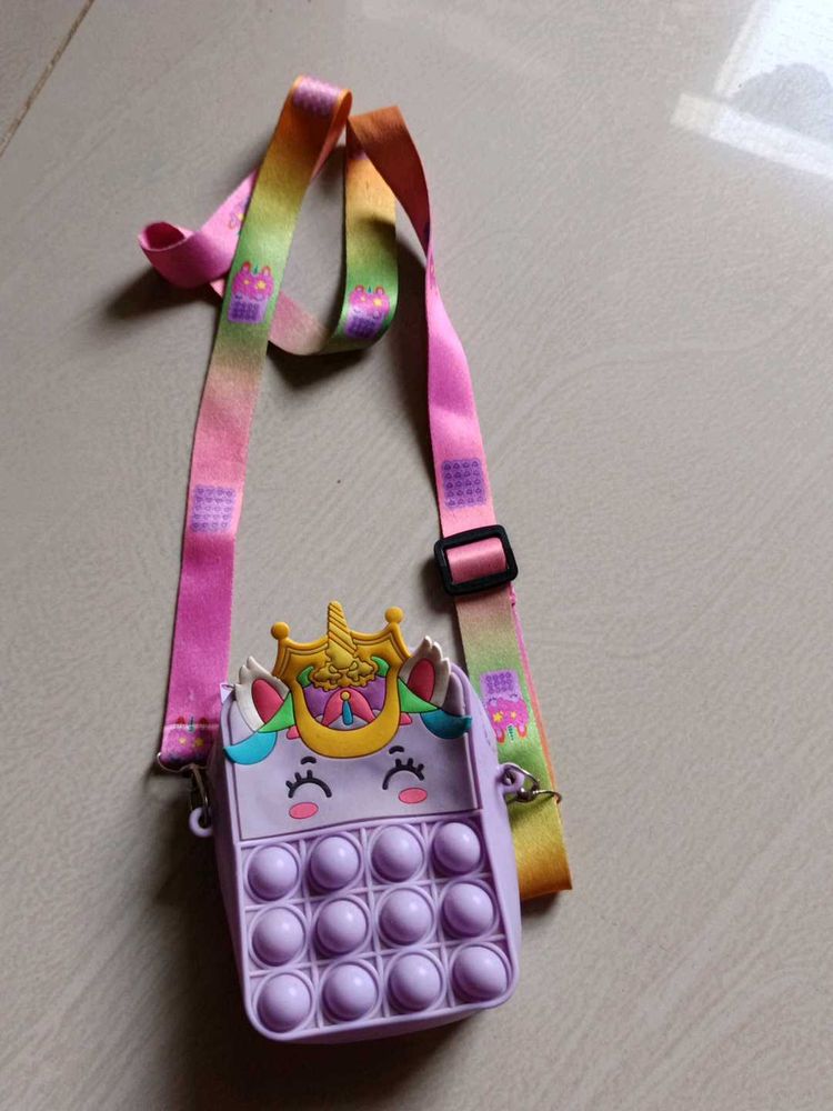 Unicorn Pop It Bag