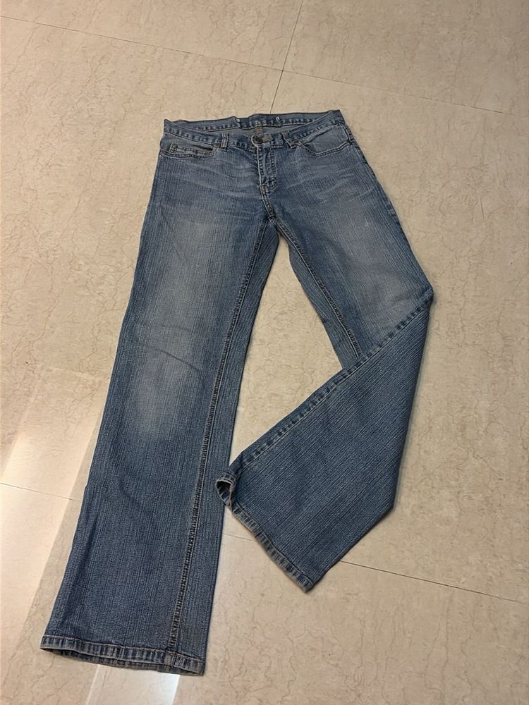 Y2k Classic Blue Denim Jeans