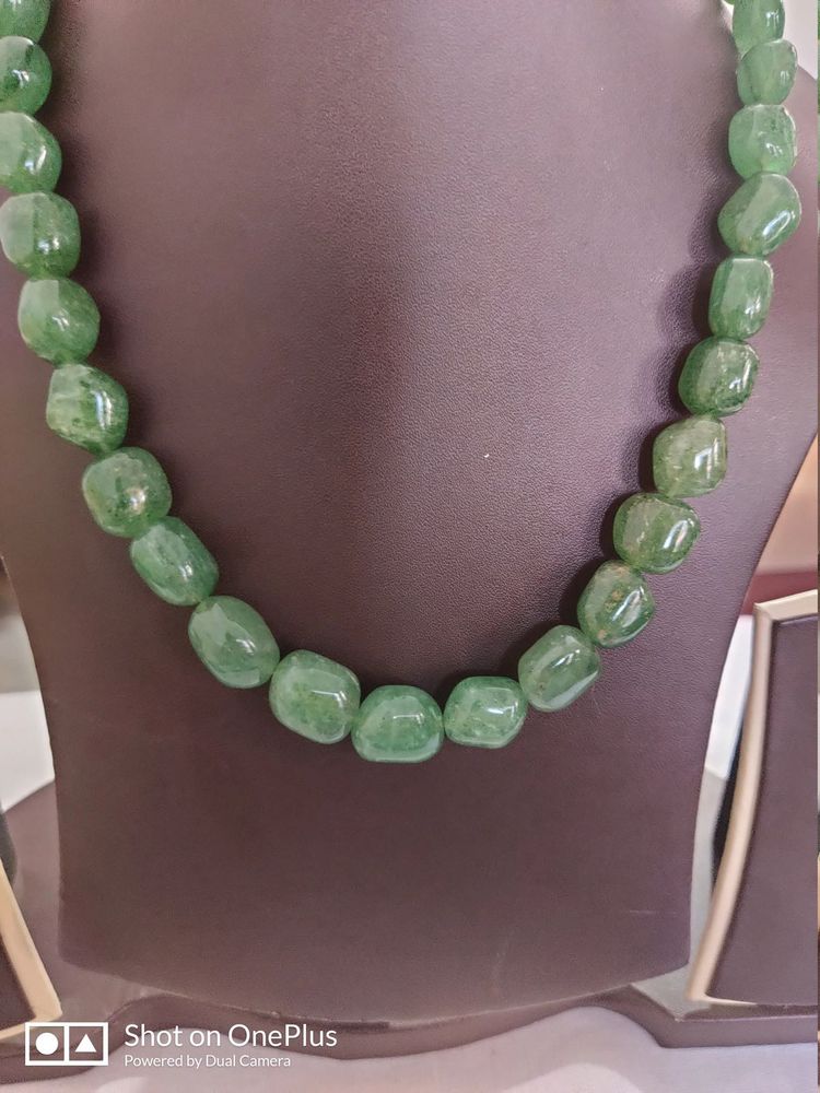 Real authentic Green Stone Necklace original