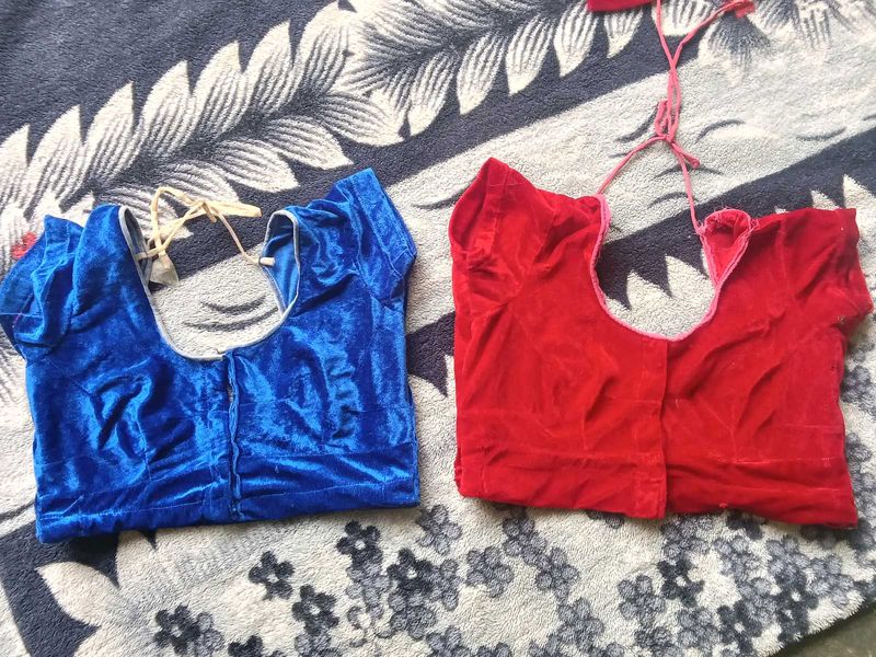 Velvet Blouses (2 pcs)