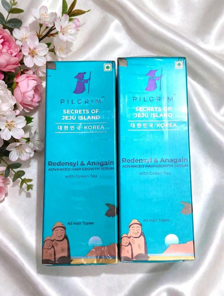 Pack of 2 PILGRIM Redensyl 3%+Anagain 4% Advanced