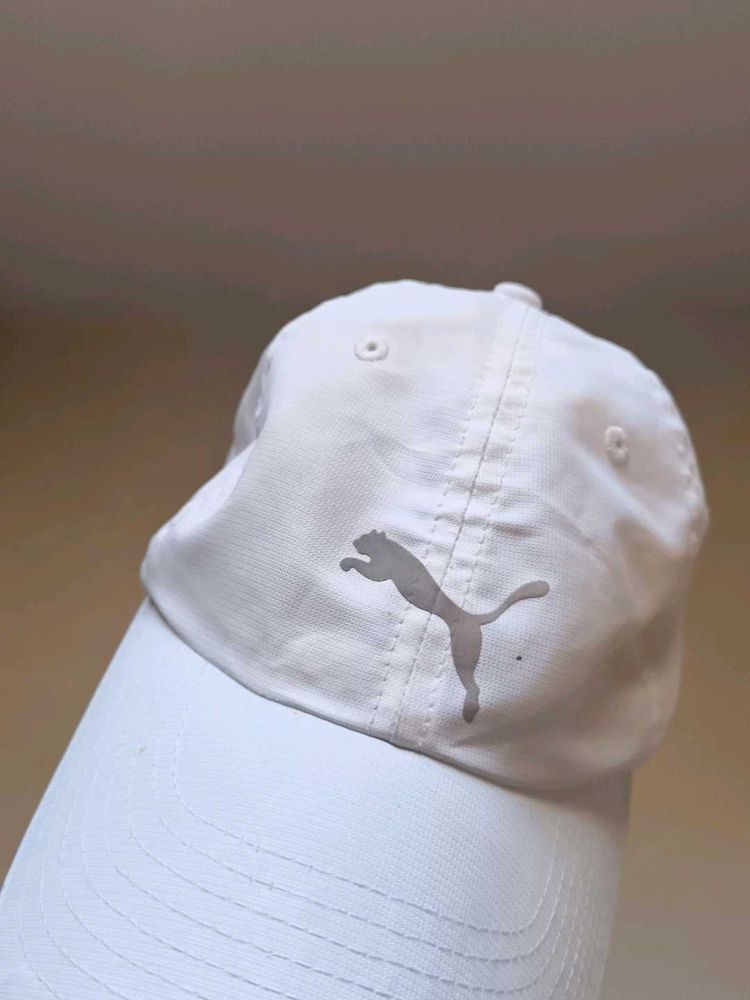 Puma White Cap