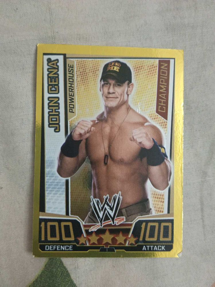 John Cena Gold Foil