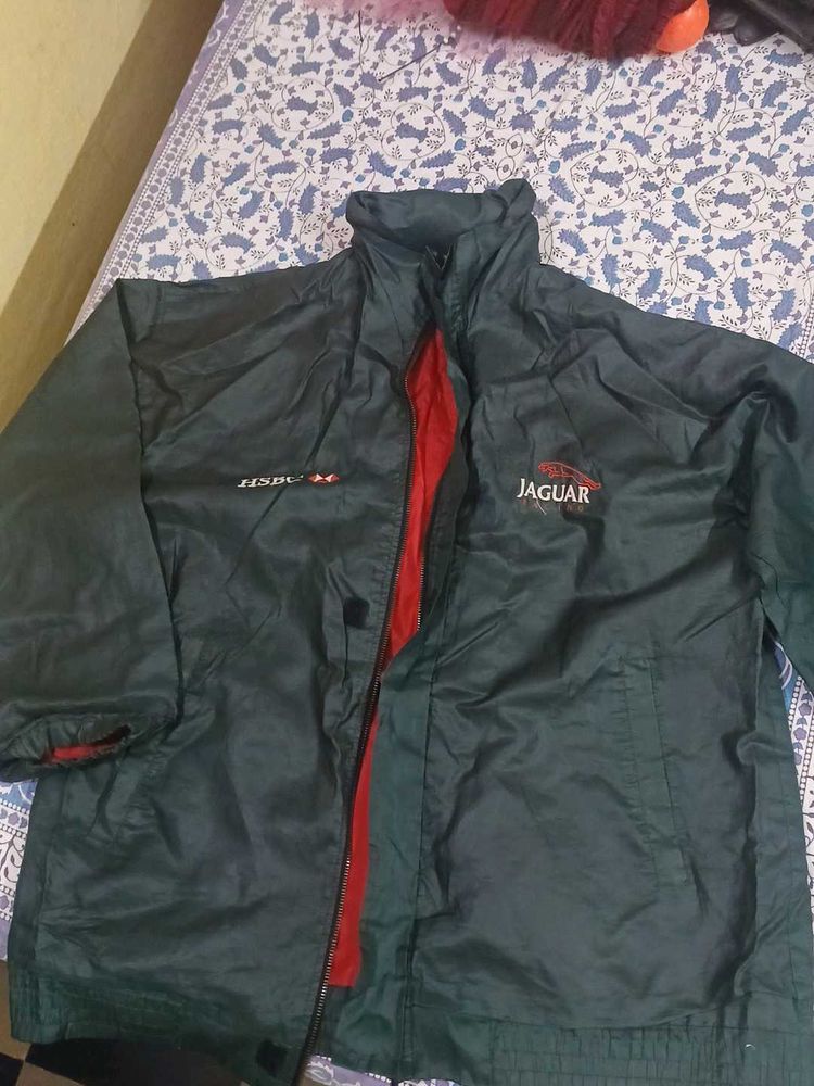 Jaguar Racing Jacket For Winter N Rainy Seasons