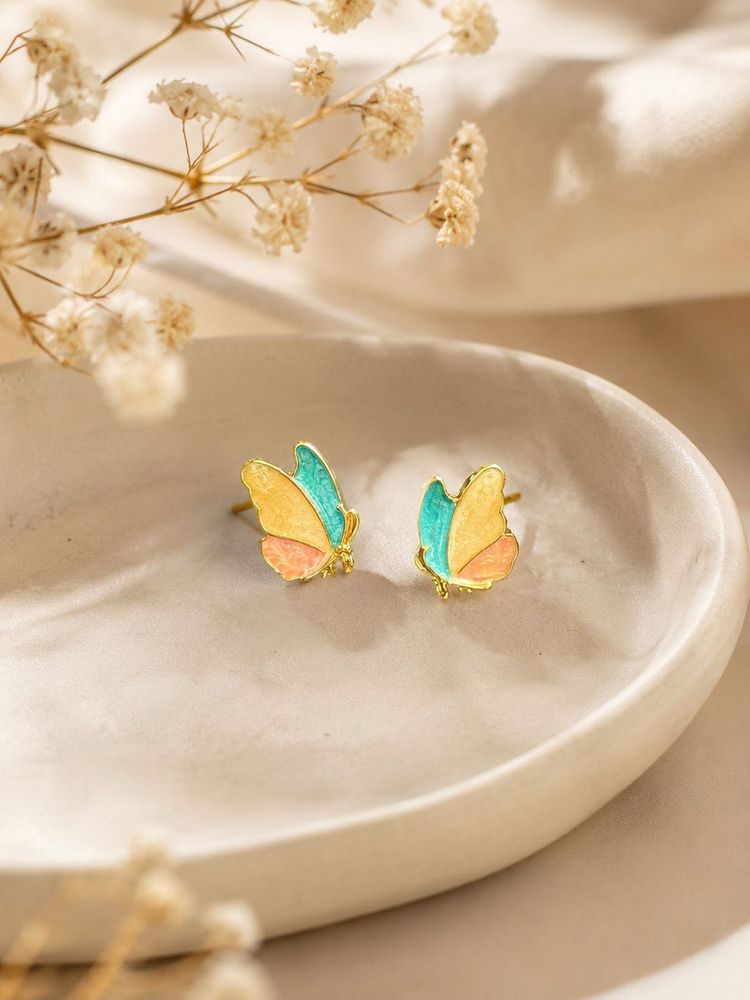 Cute Butterfly Stud Earrings