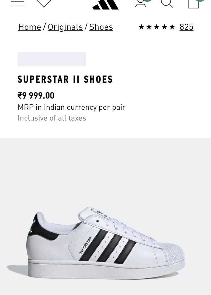 ORIGINAL 💯✨ Adidas Superstar II Sneakers
