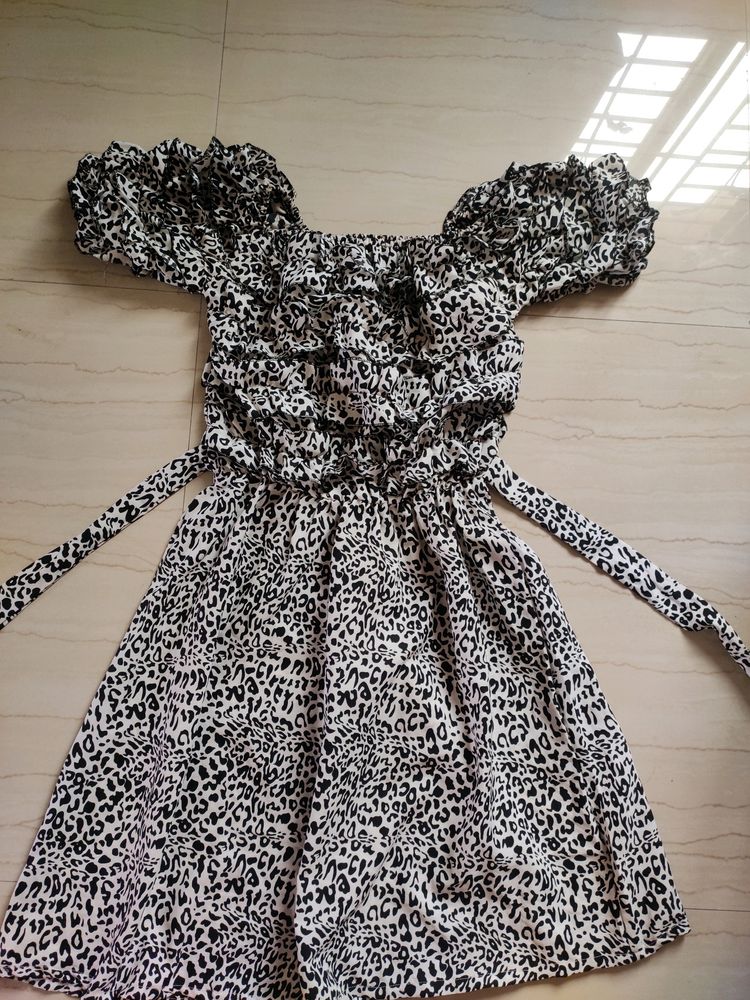 Leopard Printed Dress