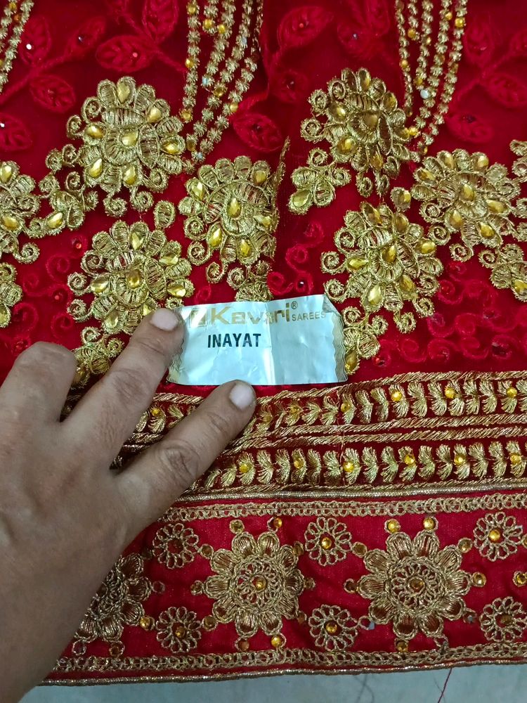 Brand New Netted High Fancy Designer Party Wear Wo