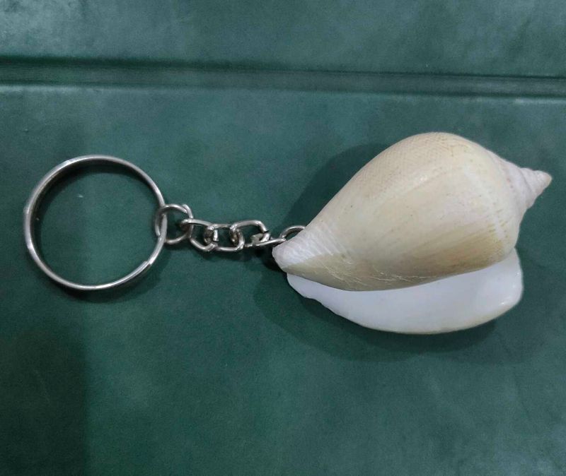 Keyring Shell Shaped