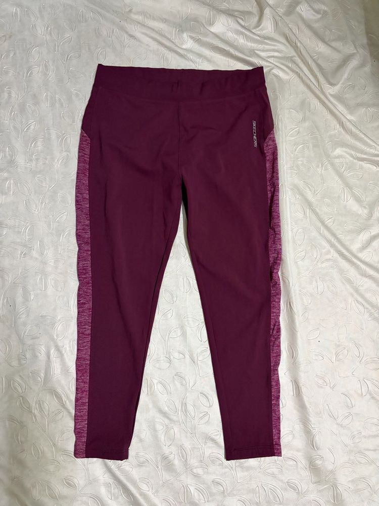 Skechers Women's Maroon Athletic Pants