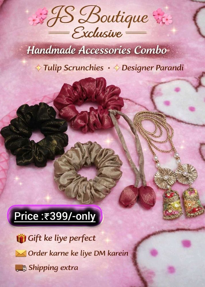 Handmade Hair Accessories Combo