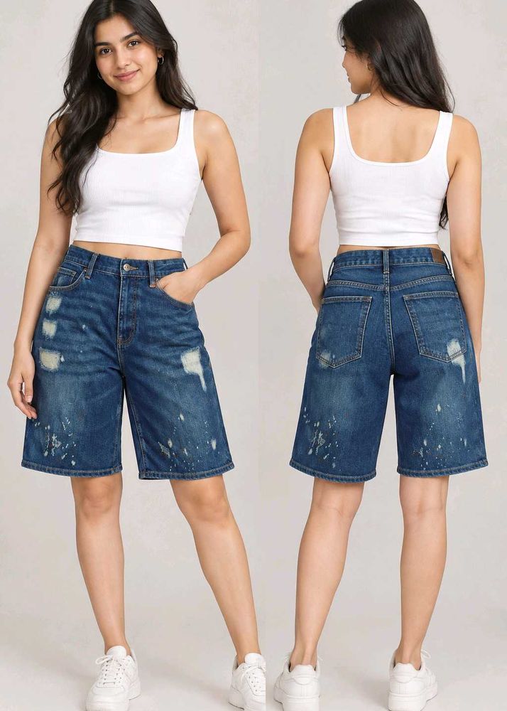 Emporio Armani denim shorts