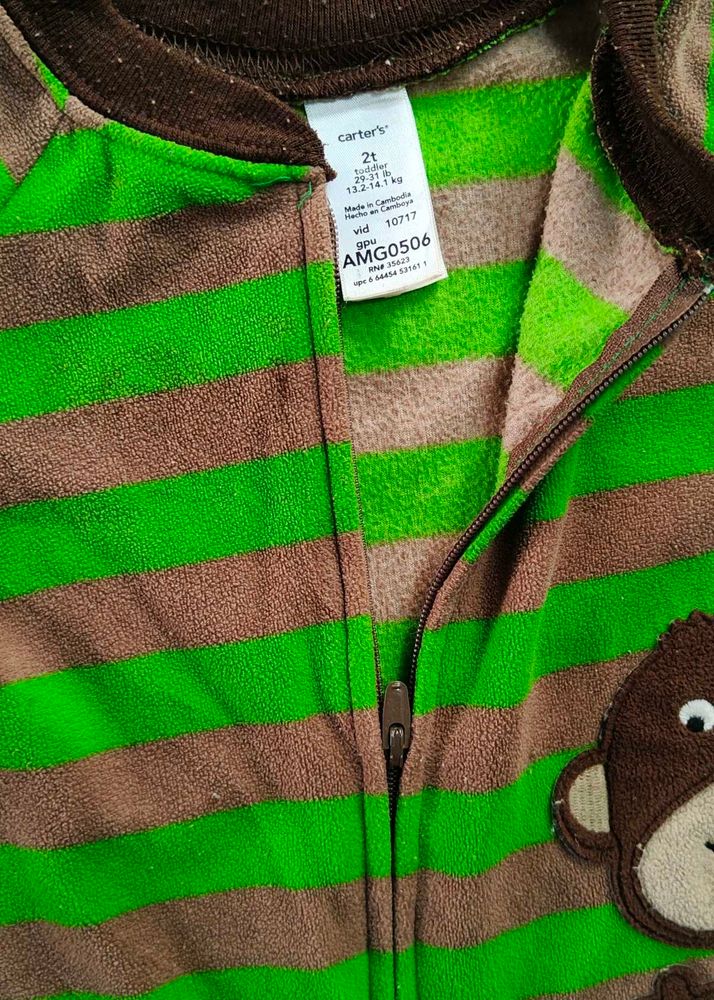 Cute Monkey Striped Pajamas