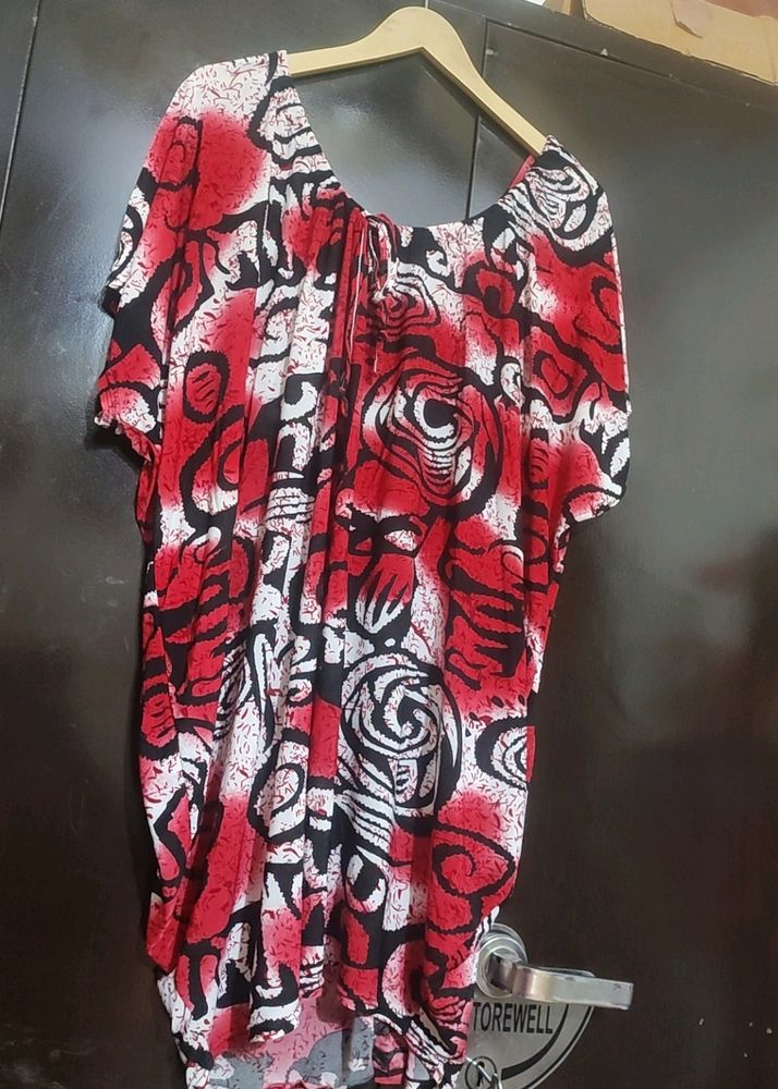Multi Printed Top For Healthy Girl &amp; Woman 54 Bust